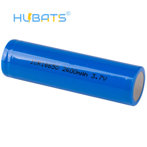 Liion ICR 18650 2600mAh 3.7v rechargeable battery Wholesale Hubats