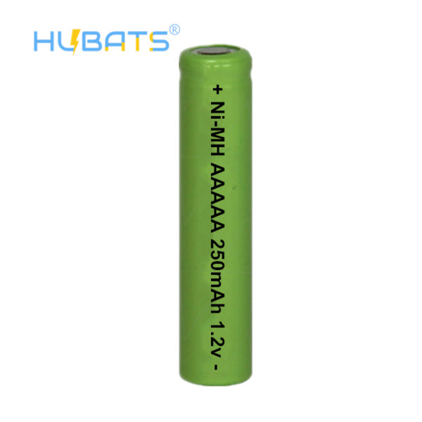 Ni-MH Unique Size AAAAA 250mAh 1.2v rechargeable battery | Hubats