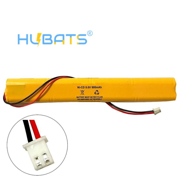 NiCD AA 900mAh 9.6v rechargeable battery pack with connector,battery