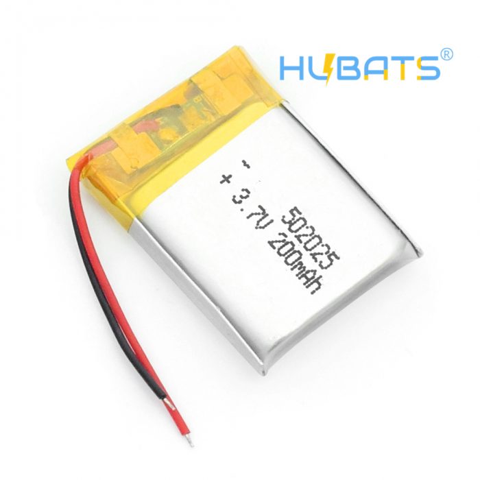 HUBATS Accessoire Batterie Rechargeable HUBATS 653237 - 800 MAh 3.7V Pour Haut-Parleur MP3 GPS Batterie Modele 653237