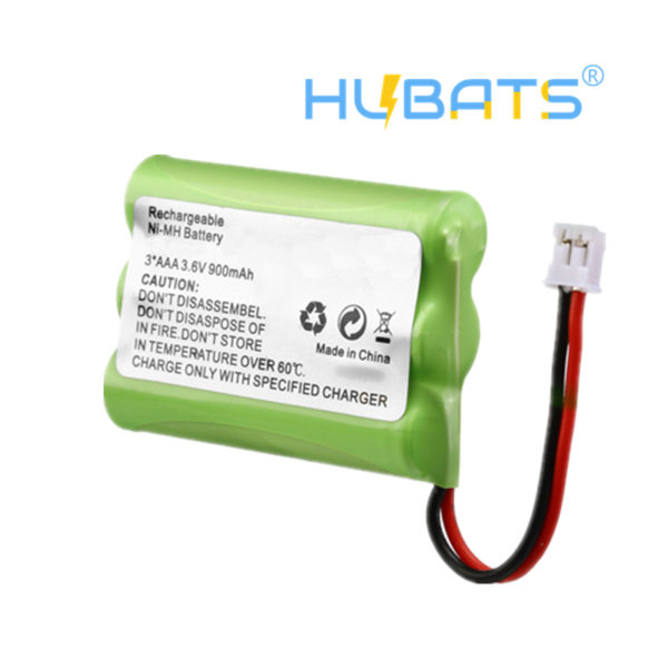 NiMH AAA 900mAh 3.6V rechargeable battery,battery for Baby monitor Hubats