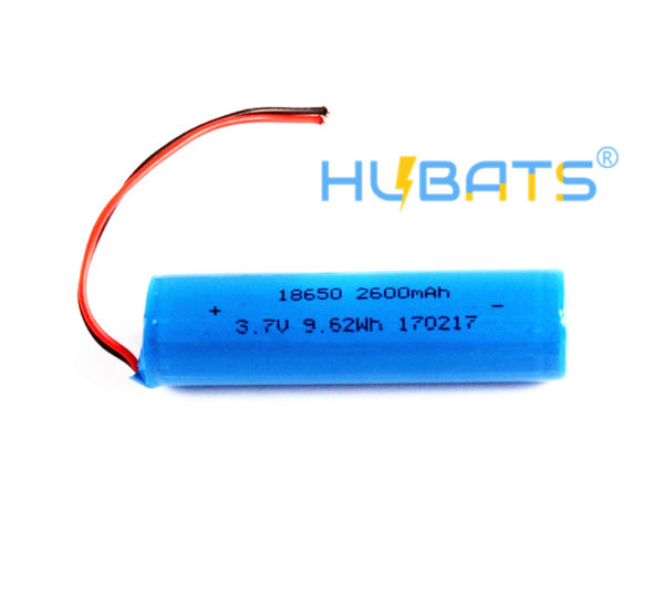 2600mAh 18650 inbuilt Protected PCB 3.7V Liion Lithium 1S Rechargeable