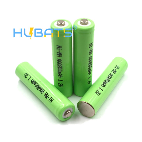 AAA 800mAh 0.8Ah button top Rechargeable Battery NIMH, battery for TV