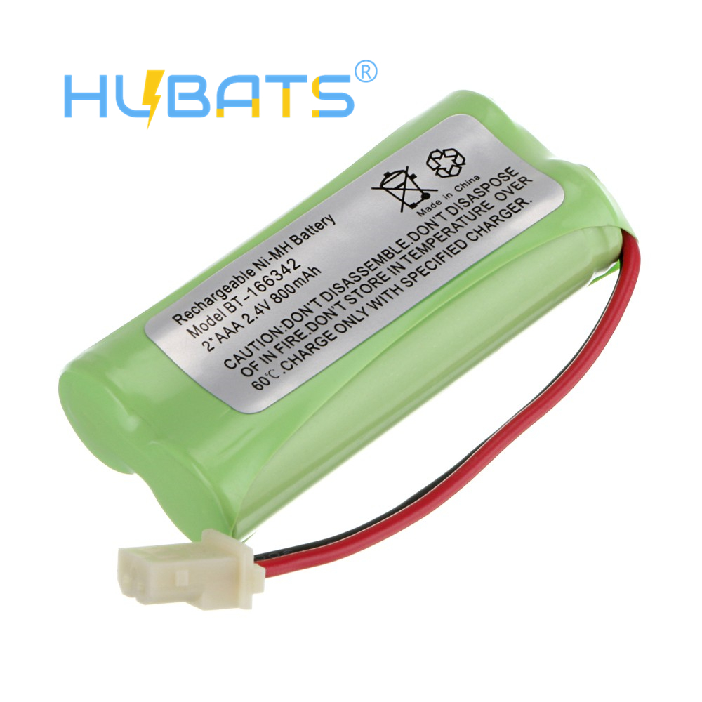 2.4V 800mAh NI-MH AAA battery, battery for wireless home phone at & t ...