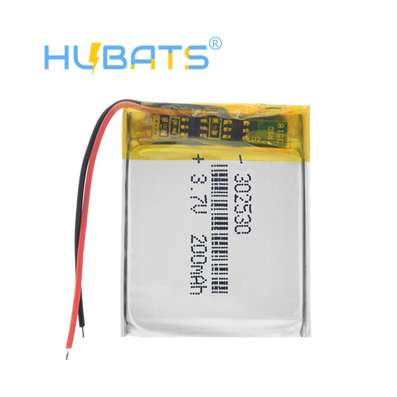 302530 200mAh Li-ion Lithium Polymer Battery,battery For MP4 mp3 player ...