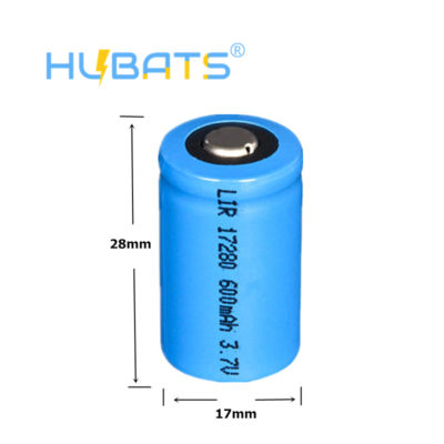 17280 600mAh 3.7v Li-ion Battery cell, customized battery for digital ...