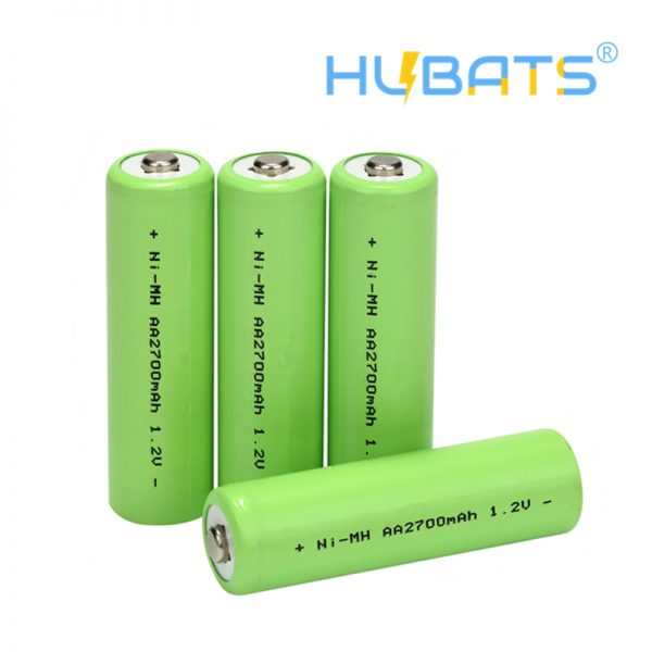 Accu NiMH AA 1,2 V 2700 MAh – Avec Connecteurs En U – Super-Cell – Pour Modélisme 1/4
