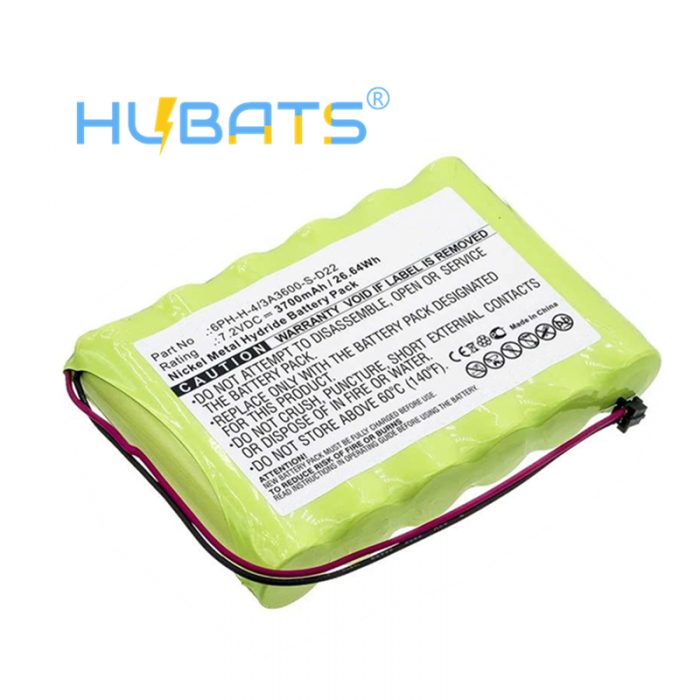 DSC IMPASSA 9057 Battery 6PH-H-4/3A3600-S-D22 7.2 V 3600mAh nimh 3700mAh rechargeable battery