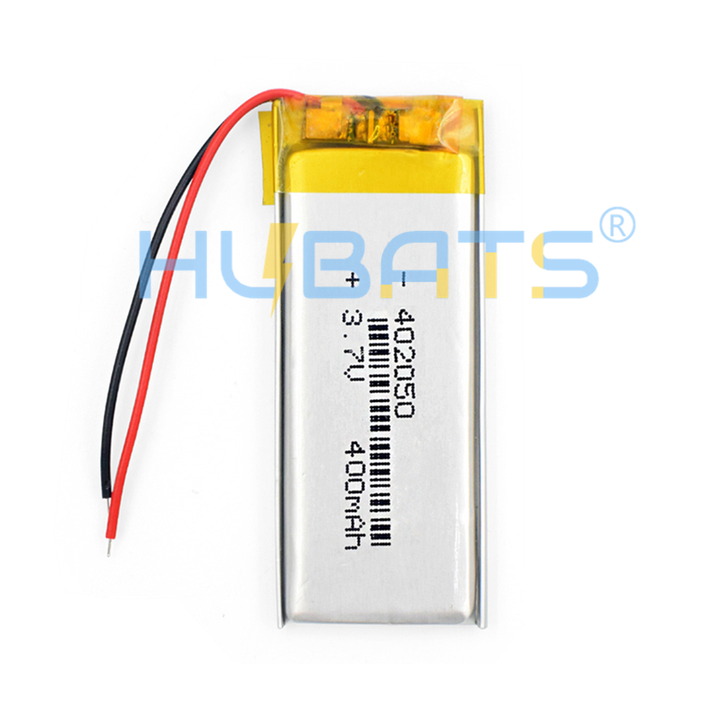 402050 400mAh 3.7v 042050 Li-Polymer Battery For mp3 mp4 DVR GPS Scala ...