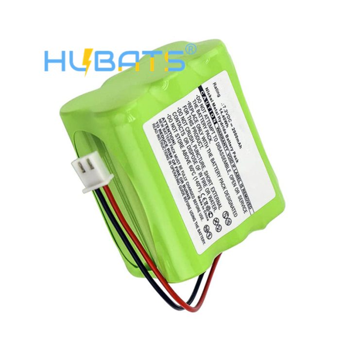 7.2v 2000mAh NiMH 6S 14.4wh rechargeable battery For 2GIG 228844, Fits 2GIG Go Control panels