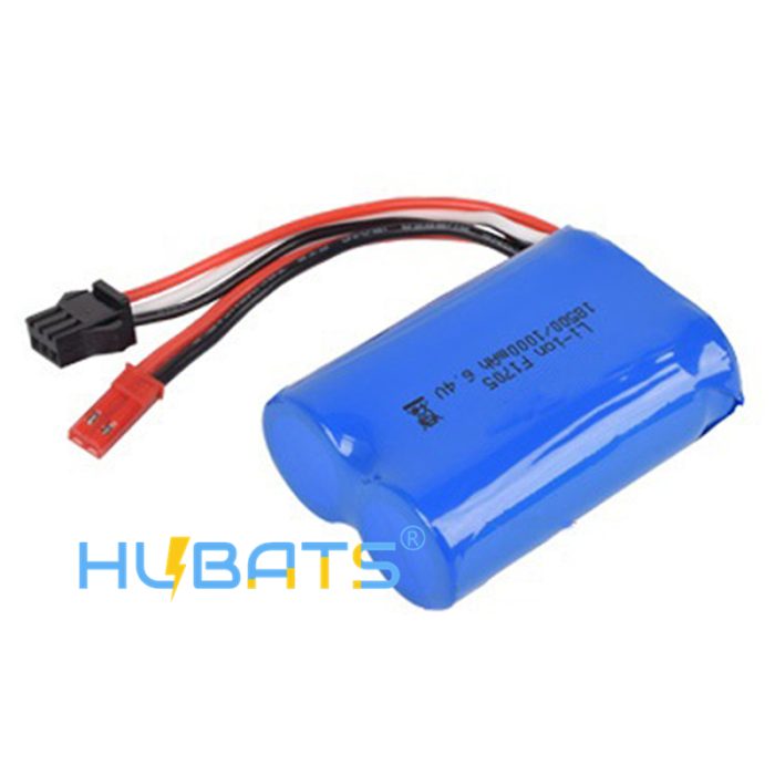 6.4V 1000mAh Li-ion battery 18500 For wltoys A303 A313 A323 A333 1/12 RC car toys LiFePO4 batteries - Image 3