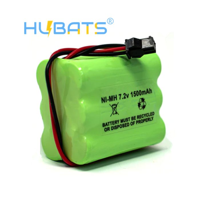 7.2v 1500mAh Ni-MH AA rechargeable Battery Pack Replacement for RC Car - Image 2