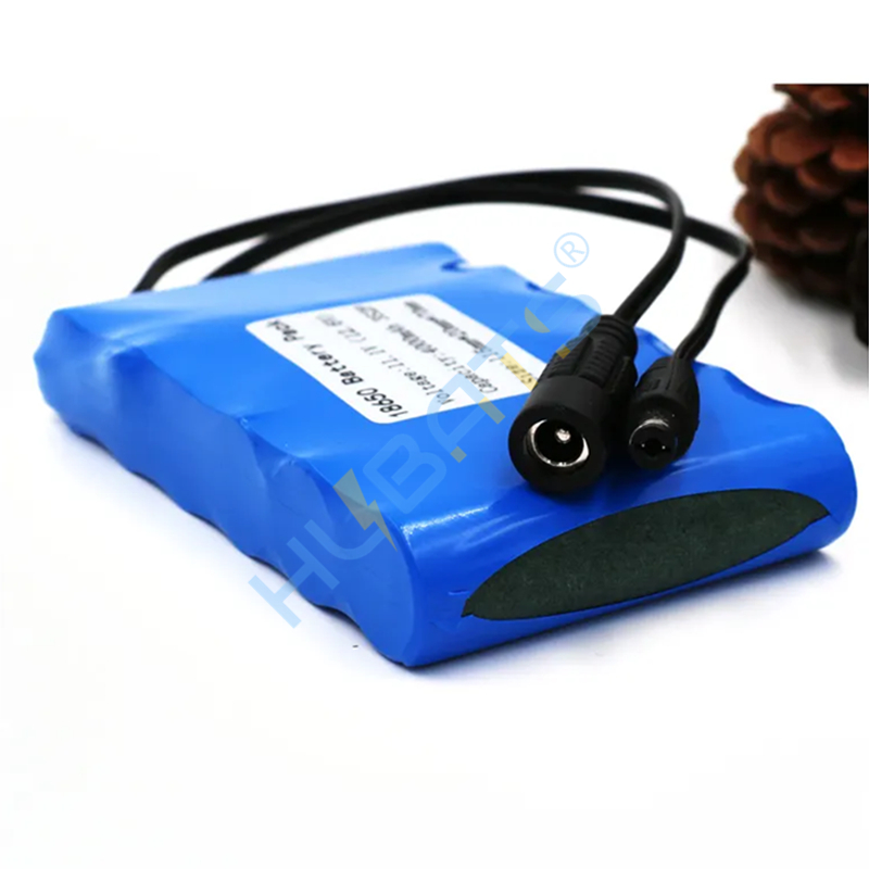 11.1V 4000mAh 12v 4Ah 3S2P battery with DC5.5*2.1mm plug for Solar Light Toys - Image 2