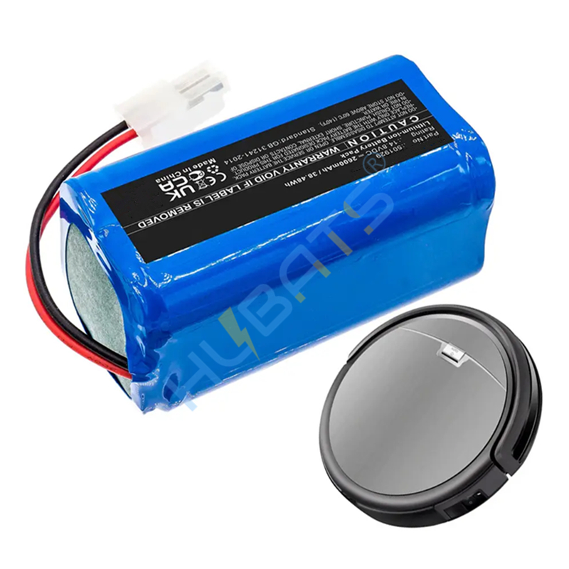 Ilife A4 A4S A6 V7 V7s V7s Pro X620 Y8H4 2600mAh Vacuum Replacement Battery