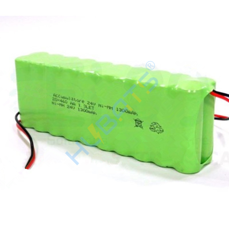 24v 1300mAh Ni-MH AA rechargeable battery for alarm security systems automations emergency lights